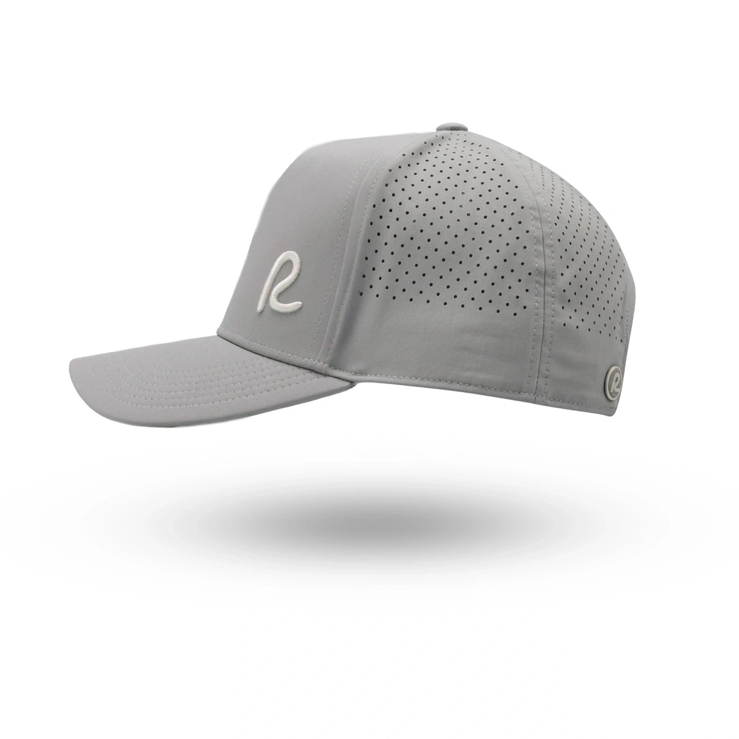 Rewired Apex Essential R Trucker Cap - Grey/White - Left
