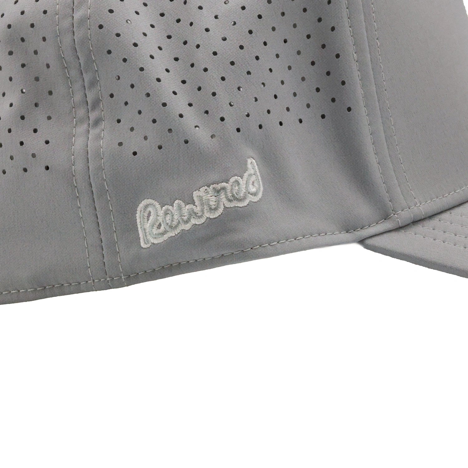 Rewired Apex Essential R Trucker Cap - Grey/White - Side Script Logo