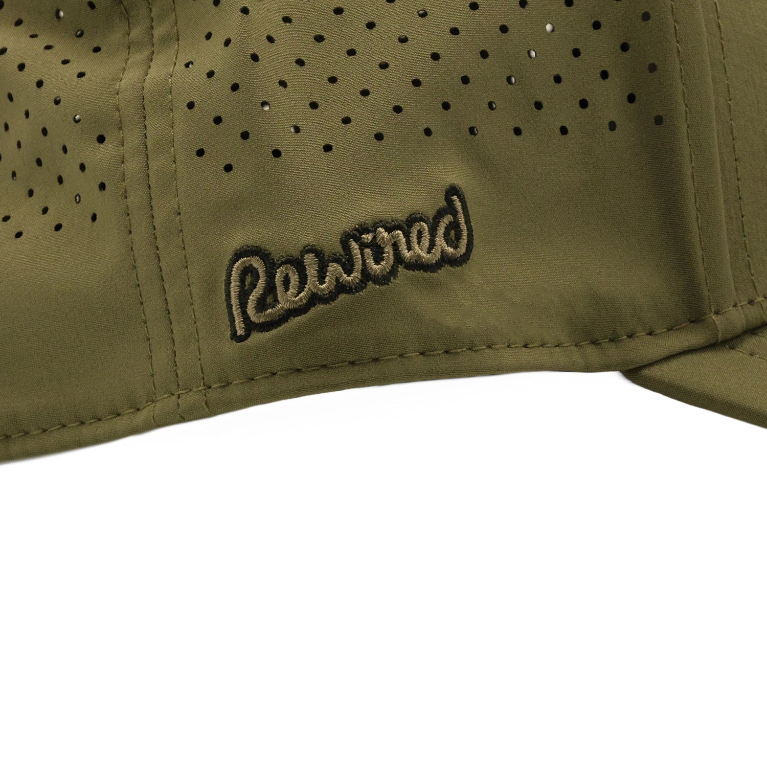 Rewired Apex Essential R Trucker - Light Olive/Black - Side Script Logo
