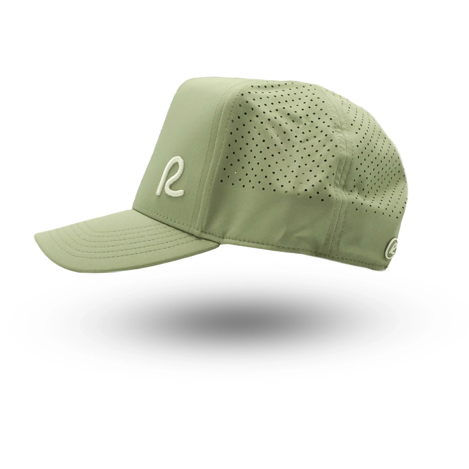 Rewired Apex Essential R Trucker Cap - Sage/White - Left