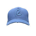 Rewired Distressed Classic Baseball Cap - Sky Blue - Front
