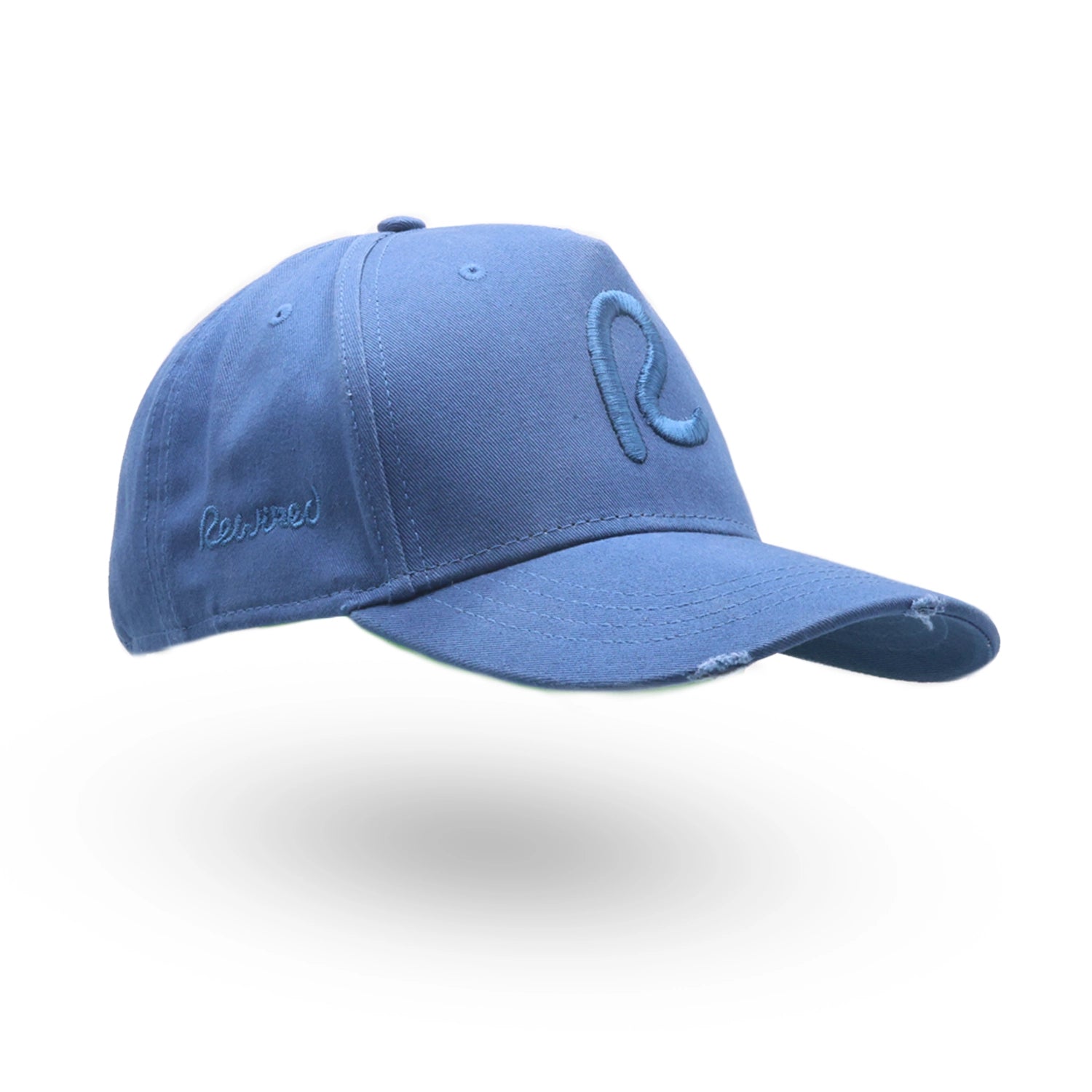 Rewired Distressed Classic Baseball Cap - Sky Blue