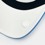 Rewired Matrix Baseball Cap - Blue/White - Rubber Thumb Seal