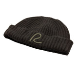 Rewired 100% Merino Wool Rib Beanie - Black