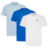 Rewired Premium T-Shirt Triple Pack - White/Royal Blue/Light Blue