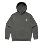 Rewired Relaxed Essential OTH Hoodie - Granite - Front