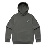 Rewired Relaxed Essential OTH Hoodie - Granite - Front