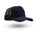 Rewired Script Trucker Cap - Navy Tonal
