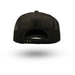 Rewired Suede R Trucker Cap - Dark Slate - Back