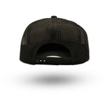 Rewired Suede R Trucker Cap - Dark Slate - Back