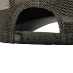 Rewired Suede R Trucker Cap - Dark Slate - Snapback Fastening 