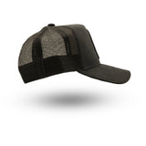 Rewired Suede R Trucker Cap - Dark Slate - Right