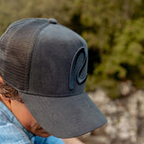 Rewired Suede R Trucker - Dark Slate