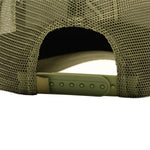 Rewired Suede R Trucker - Forest Green - Snapback Fastening