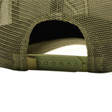 Rewired Suede R Trucker - Forest Green - Snapback Fastening