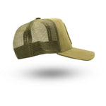 Rewired Suede R Trucker Cap  - Forest Green - Right