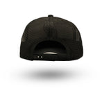 Rewired Suede R Trucker Cap - Midnight Black - Back