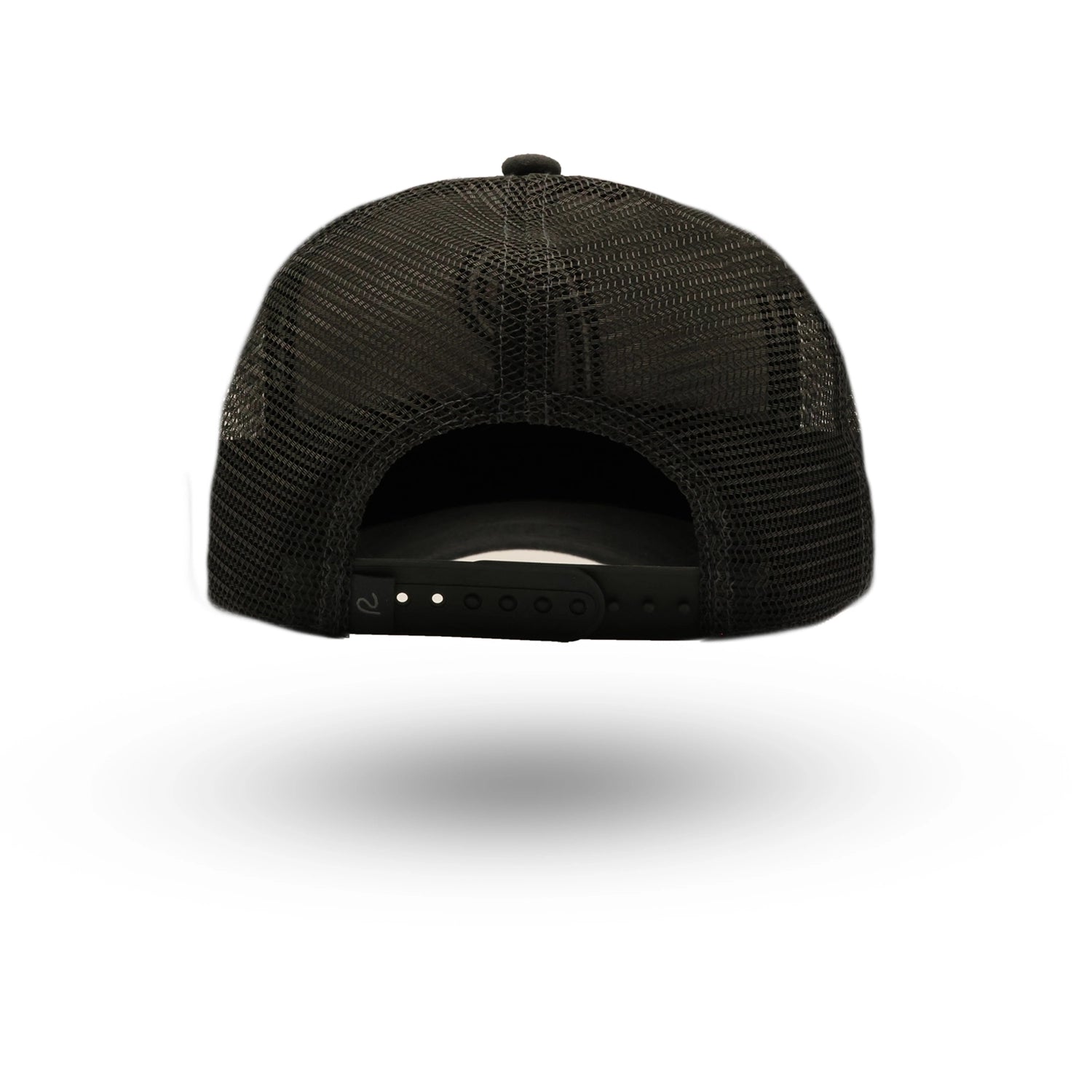 Rewired Suede R Trucker Cap - Midnight Black - Back