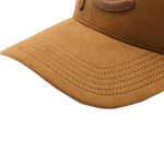 Rewired Suede R Trucker Cap - Rich Chestnut - Stitched Peak