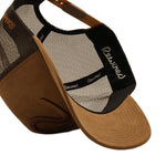 Rewired Suede R Trucker Cap - Rich Chestnut - Underside