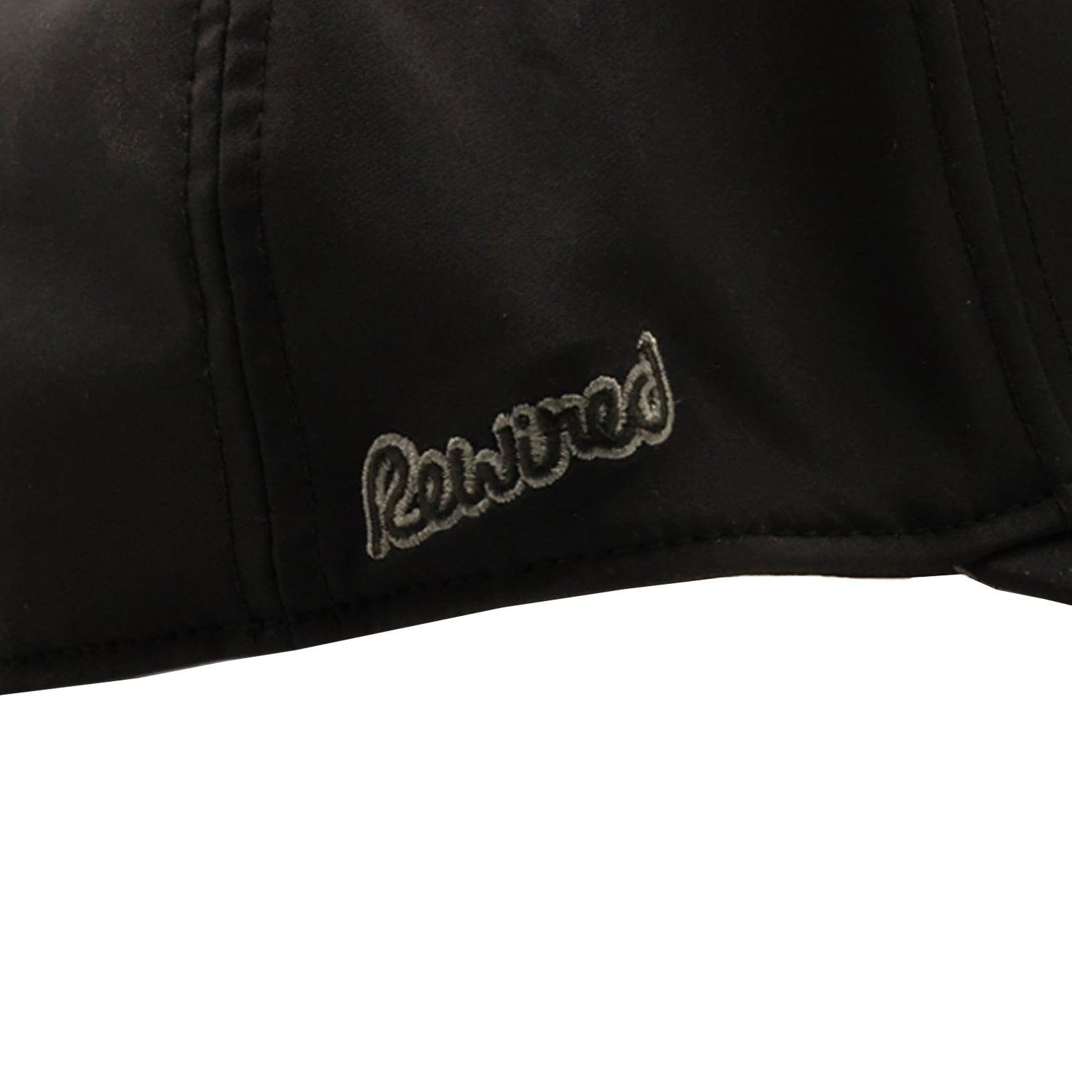 Rewired Winter Apex Essential R Trucker Cap - Black/Grey - Side Script Logo