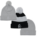 Rewired Winter Hat Triple Pack - Grey/Striped/Grey