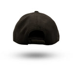 Rewired Wool Essential R Trucker Cap - Black Tonal - Back