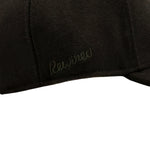 Rewired Wool Essential R Trucker Cap - Black Tonal - Side Script Logo