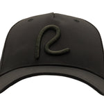 Rewired Zenith R Baseball Cap - Black Tonal - Front