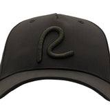 Rewired Zenith R Baseball Cap - Black Tonal - Front