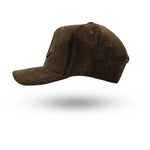 Rewired Cord R Trucker Cap - Bark - Left