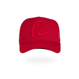 Rewired R Trucker Cap - Red Tonal - Front